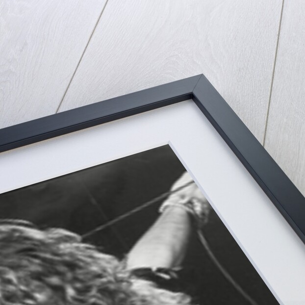 Robert Plant of Led Zeppelin on stage by Associated Newspapers