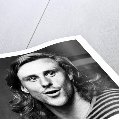 Champion tennis player Bjorn Borg by Associated Newspapers