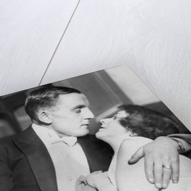 Henry Oscar and Helena Pickard in a scene from 'The Pagans' by Associated Newspapers