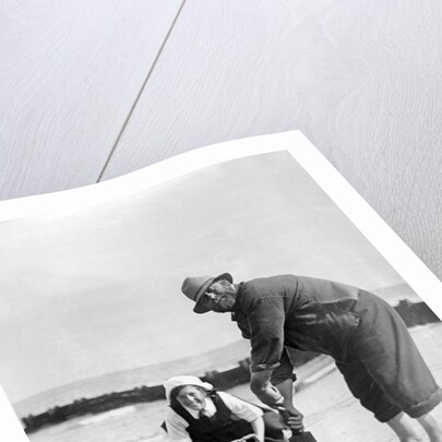 Cricket on the Beach by Associated Newspapers