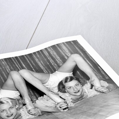 1930s Gymnastic Dancers by Associated Newspapers