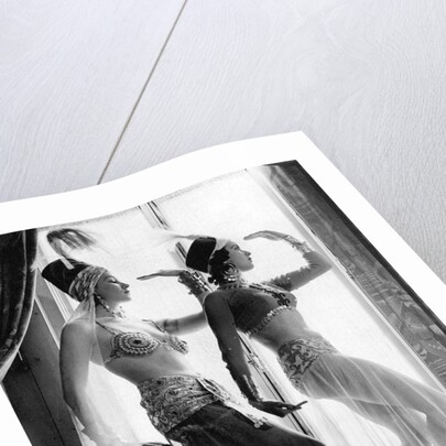 Turkish style Dancers in the 1930s by Associated Newspapers