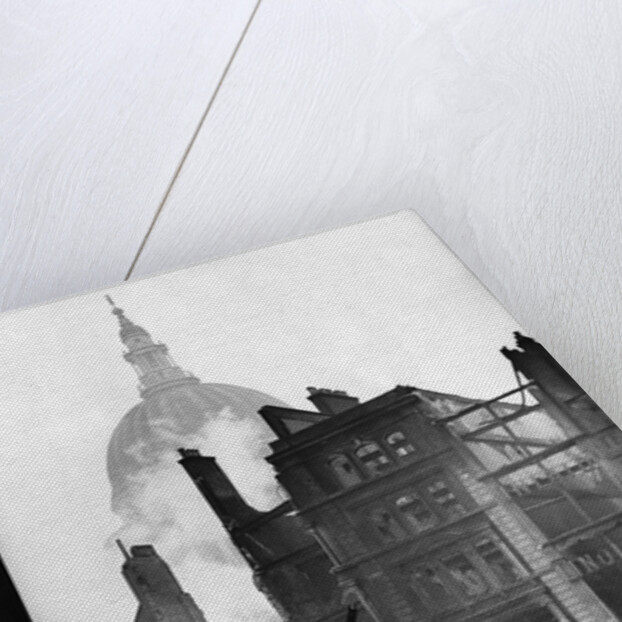 St. Paul's a week after major air raids by Associated Newspapers