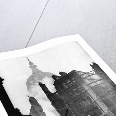 St. Paul's a week after major air raids by Associated Newspapers