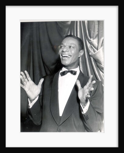 Singer Nat King Cole by Associated Newspapers