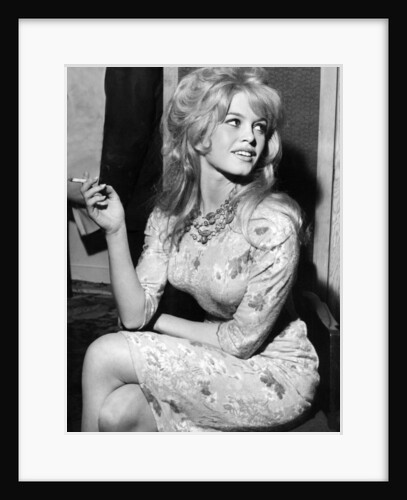 Brigitte Bardot relaxing by Associated Newspapers