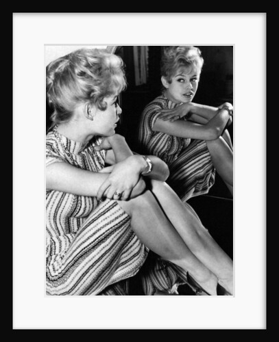 Brigitte Bardot at the mirror by Associated Newspapers