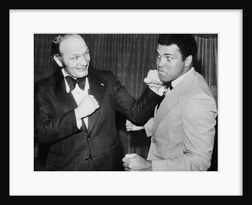 Boxers Henry Cooper and Muhammad Ali by Associated Newspapers