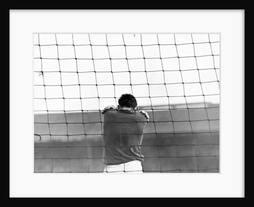 Sad Goalkeeper by Associated Newspapers