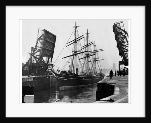 The Cutty Sark at Millwall by Associated Newspapers