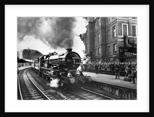 Steam train at Paddington by Associated Newspapers