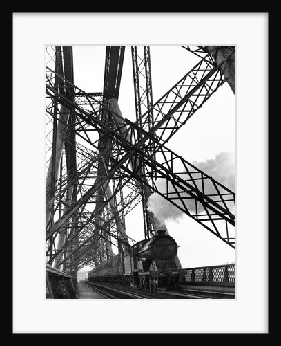 Steam on the Forth Rail Bridge by Associated Newspapers