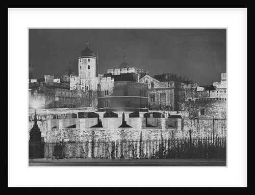 A Floodlit Tower Of London by Associated Newspapers