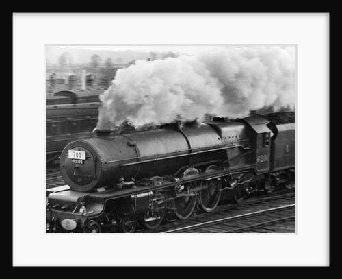 The Princess Elizabeth steam engine by Associated Newspapers