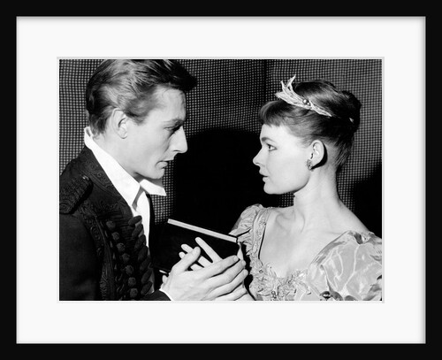 Judi Dench and John Neville in Hamlet by Associated Newspapers