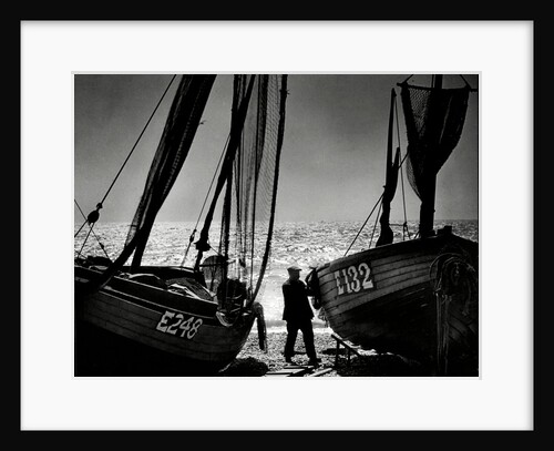 Beer beach scene in Devon by Associated Newspapers