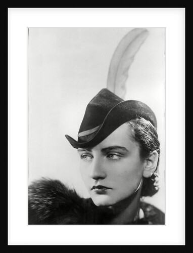 Stylish 1930s Hat Fashion by Associated Newspapers