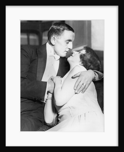 Henry Oscar and Helena Pickard in a scene from 'The Pagans' by Associated Newspapers