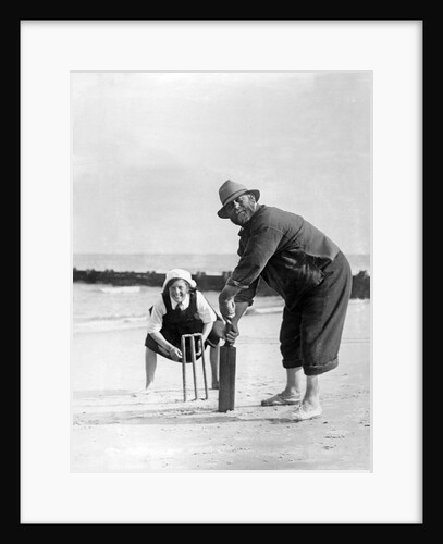 Cricket on the Beach by Associated Newspapers