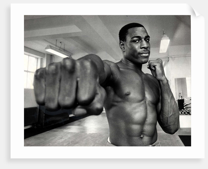 British boxer Frank Bruno by Associated Newspapers