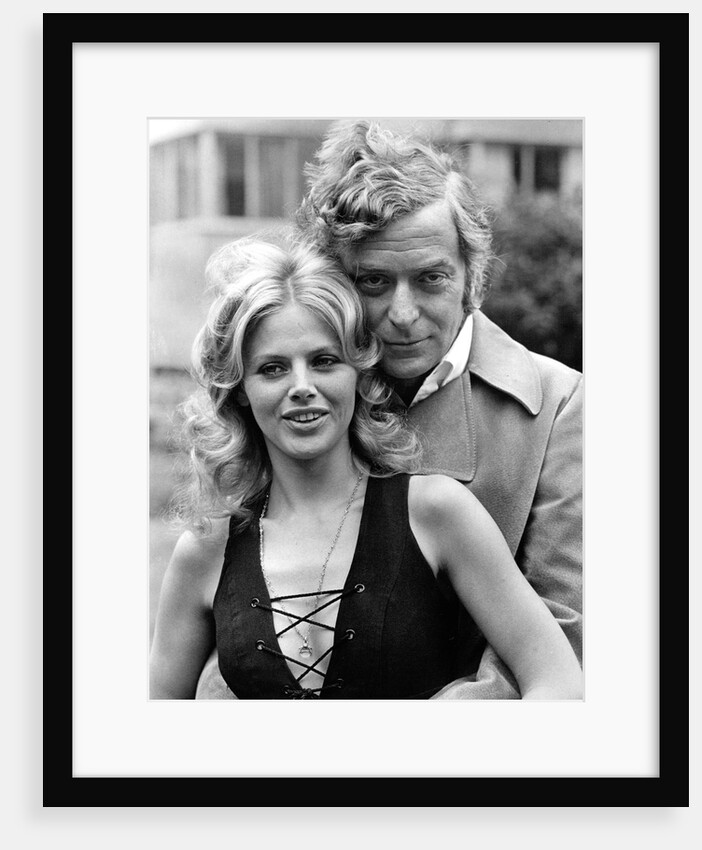 Michael Caine with Britt Ekland by Associated Newspapers