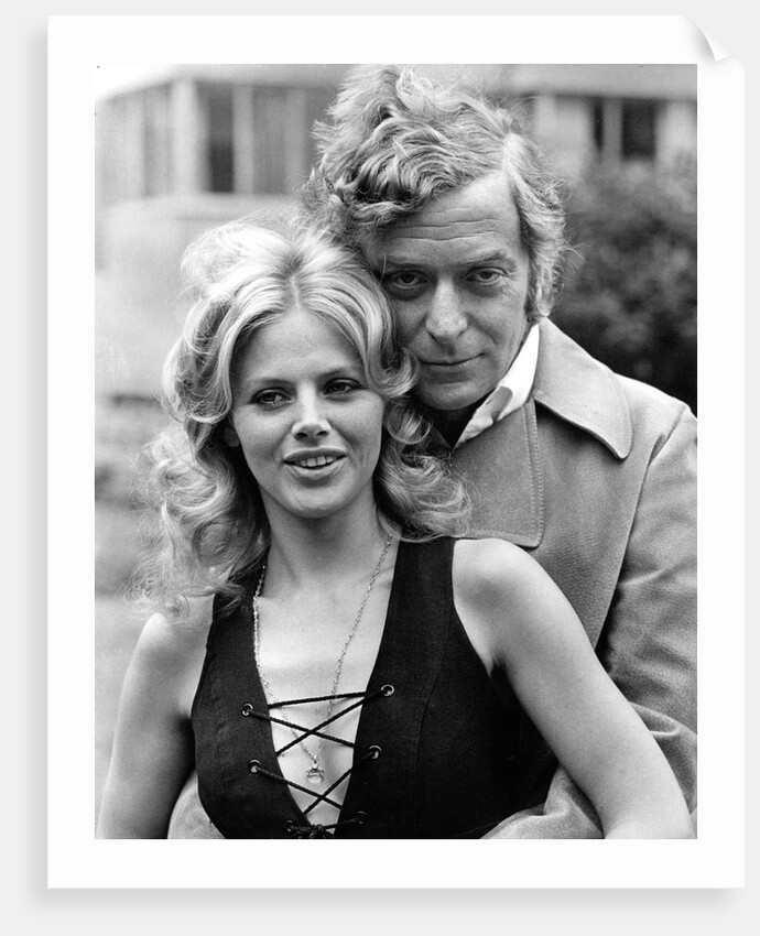 Michael Caine with Britt Ekland by Associated Newspapers