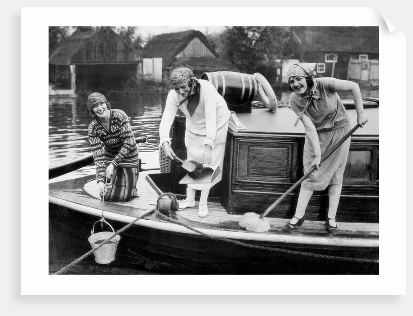 Barge Holiday by Associated Newspapers