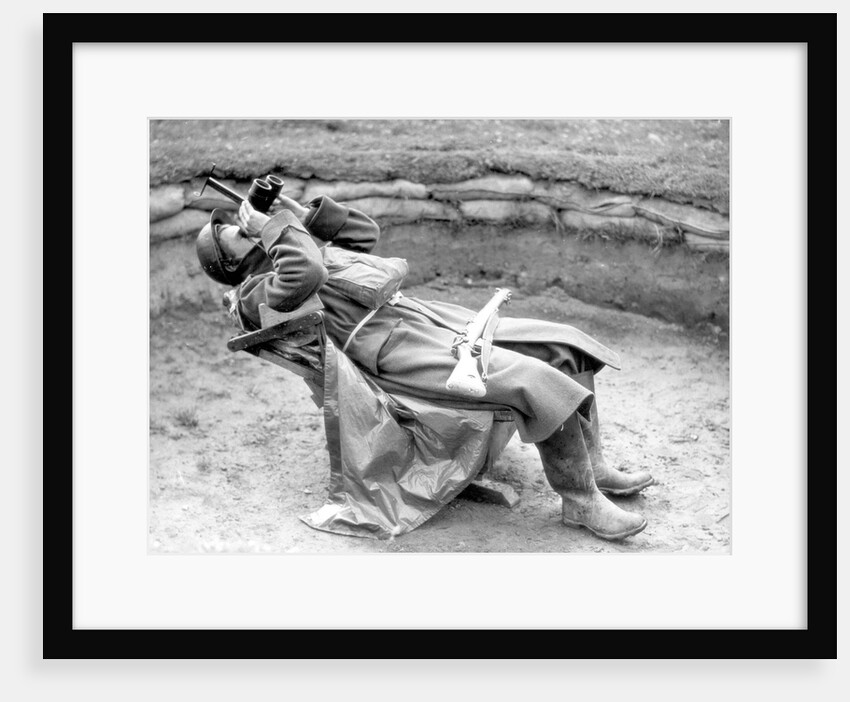 An aircraft spotter by Associated Newspapers