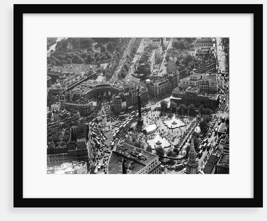 Trafalgar Square, aerial view by Associated Newspapers