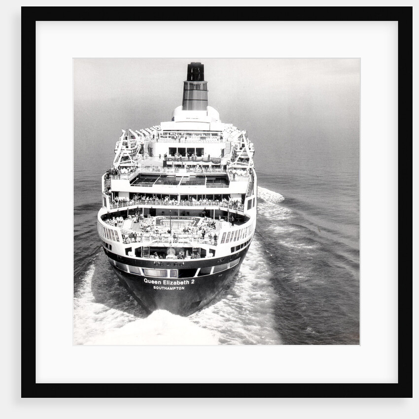 The ocean lines theQE2 at sea by Associated Newspapers