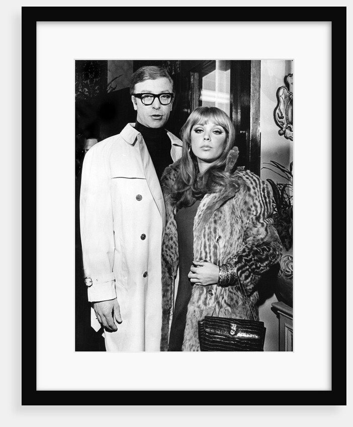 Michael Caine and Elizabeth Ercy at the premiere of Alfie by Associated Newspapers