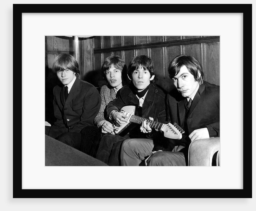 Rolling Stones donate guitar by Associated Newspapers