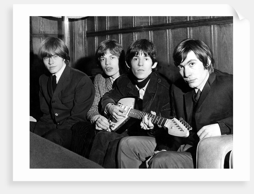 Rolling Stones donate guitar by Associated Newspapers