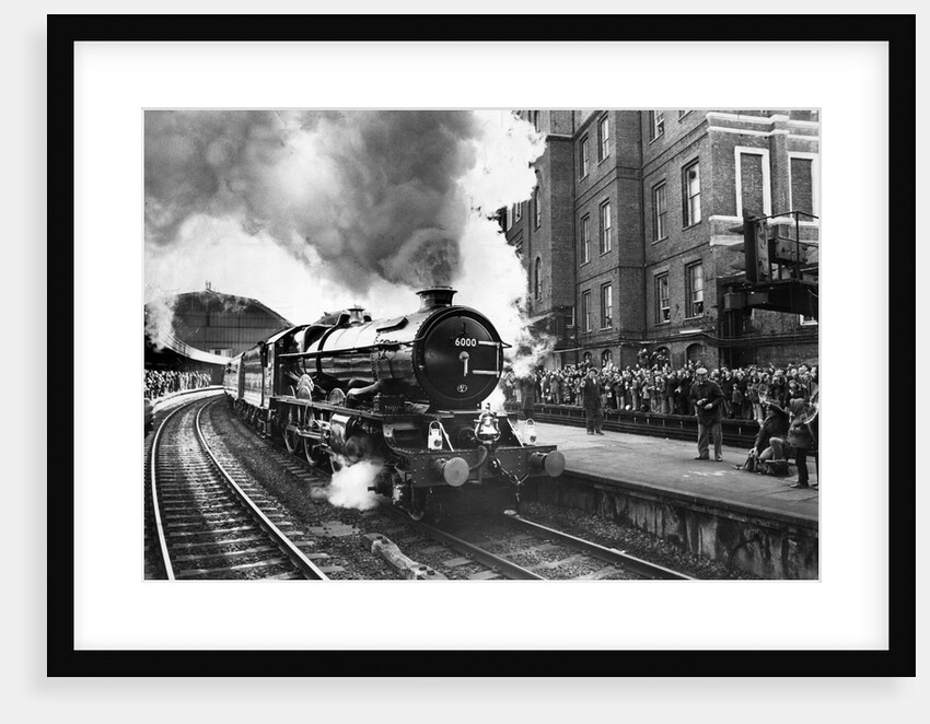 Steam train at Paddington by Associated Newspapers