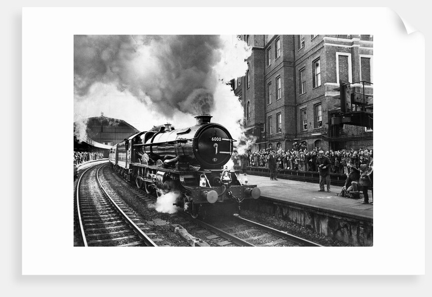 Steam train at Paddington by Associated Newspapers