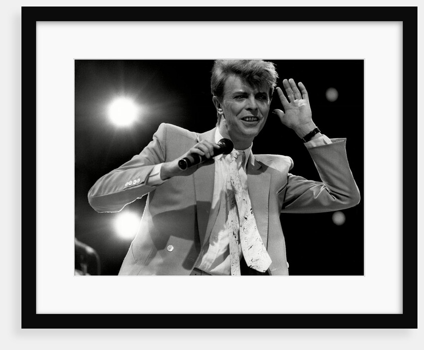 David Bowie in concert by Associated Newspapers