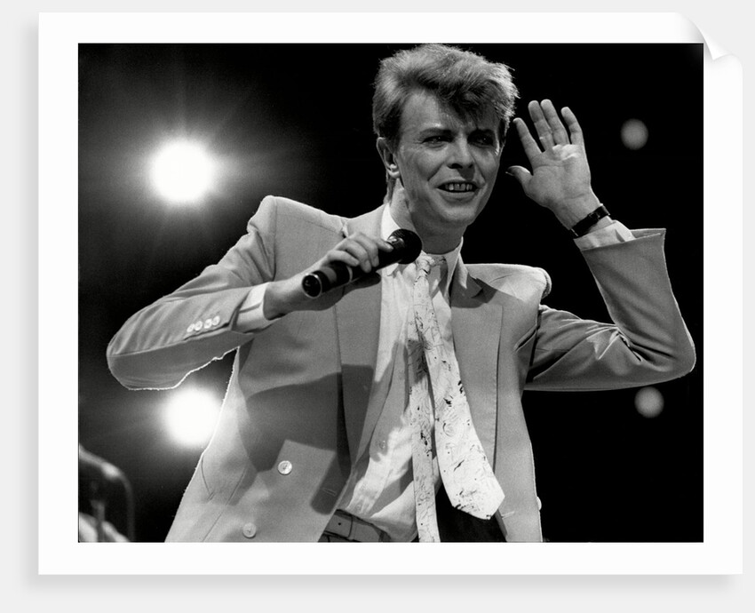 David Bowie in concert by Associated Newspapers
