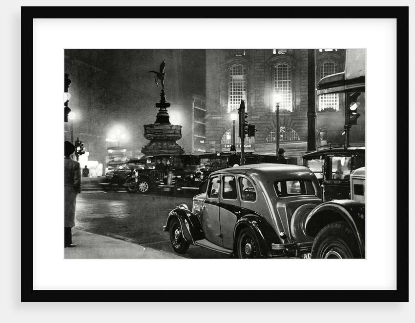 Piccadilly Circus 1937 by Associated Newspapers