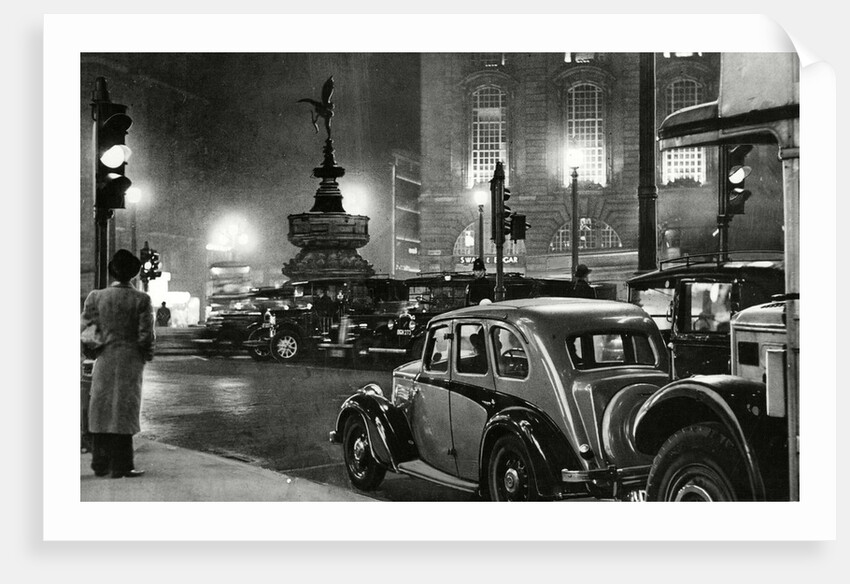 Piccadilly Circus 1937 by Associated Newspapers