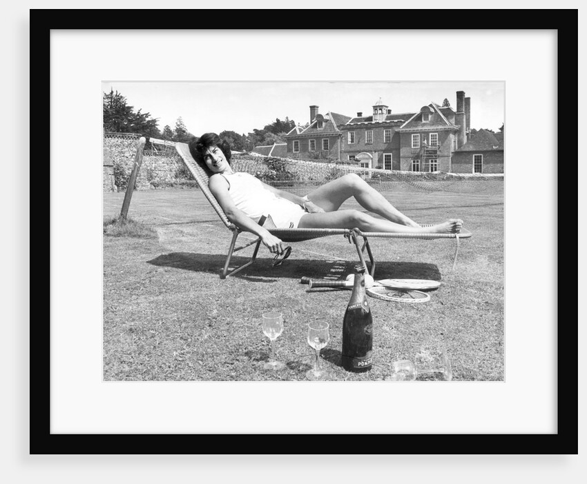 Tennis Player, Virginia Wade by Associated Newspapers