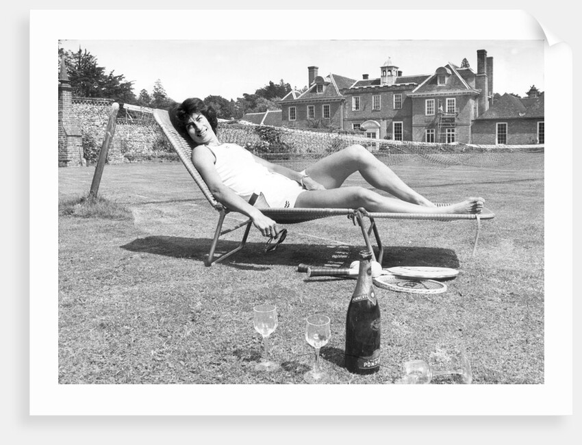 Tennis Player, Virginia Wade by Associated Newspapers