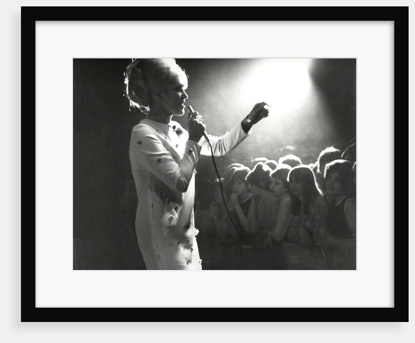 Dusty Springfield in the light by Associated Newspapers