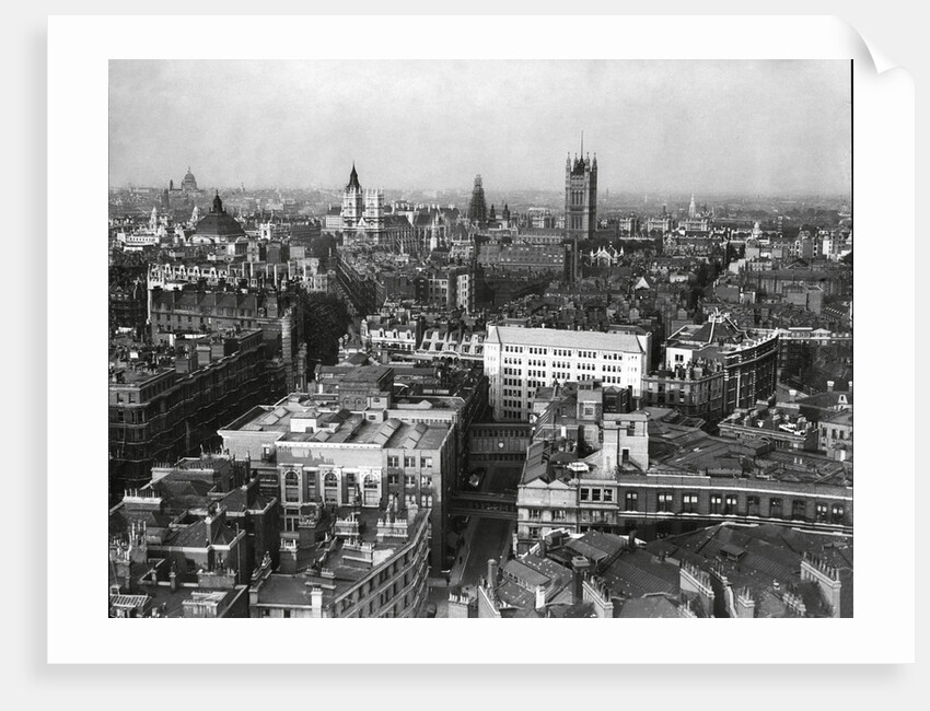 Aerial view of London by Associated Newspapers