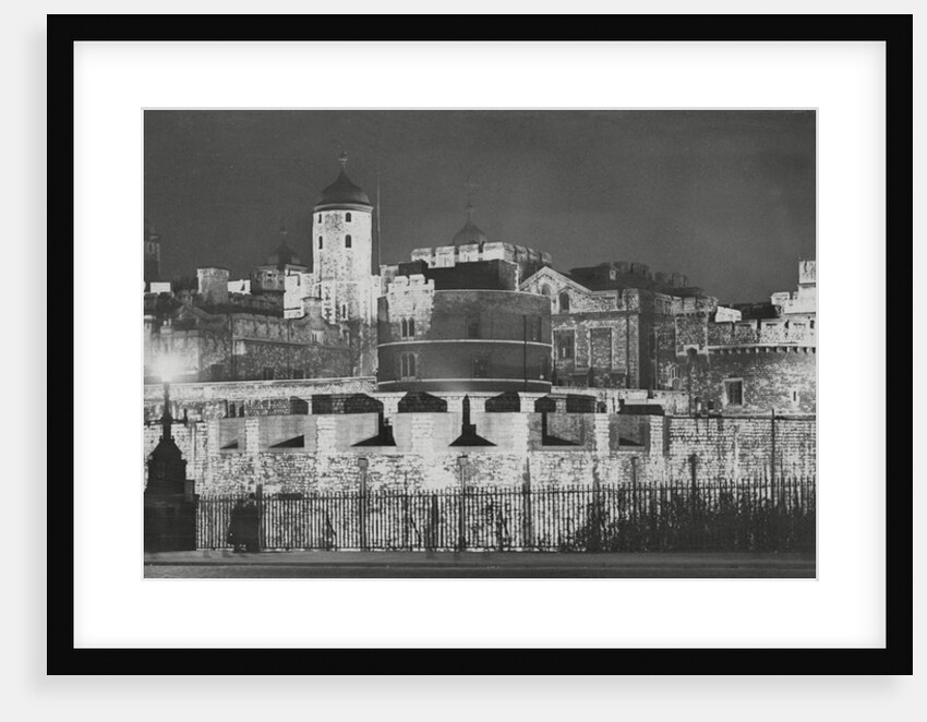 A Floodlit Tower Of London by Associated Newspapers