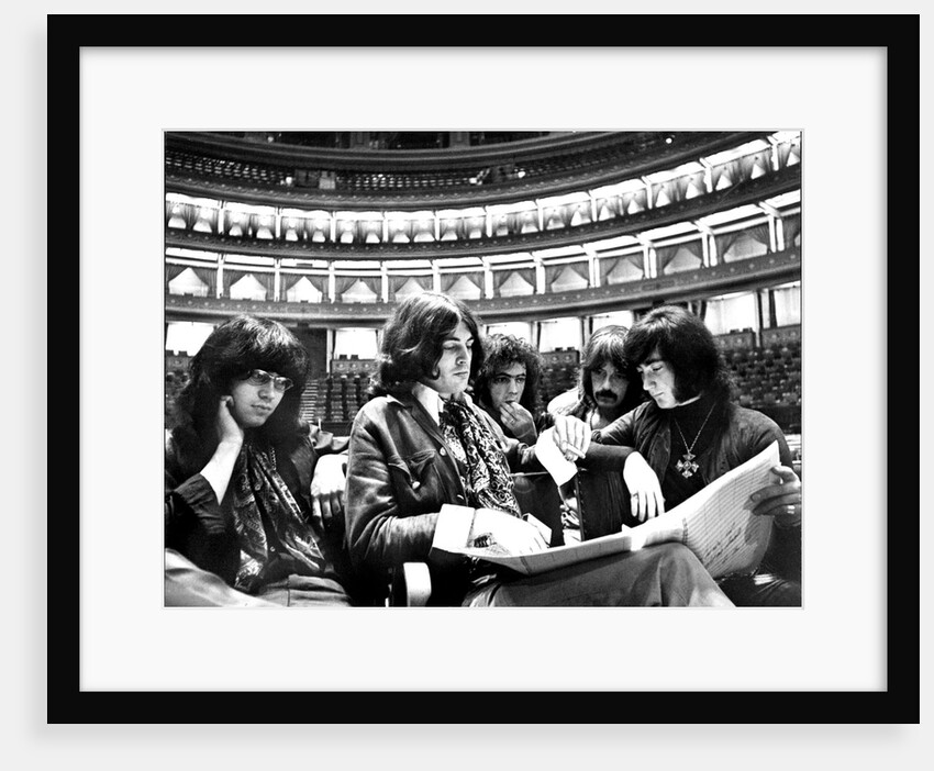 Deep Purple,  at Royal Albert Hall  1969 by Associated Newspapers
