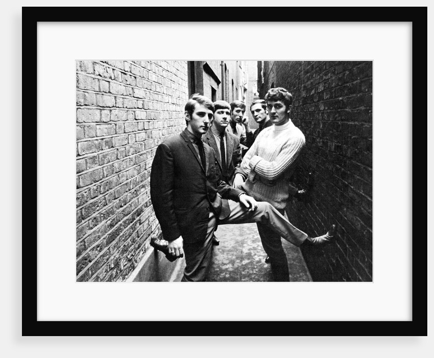 The Moody Blues by Associated Newspapers