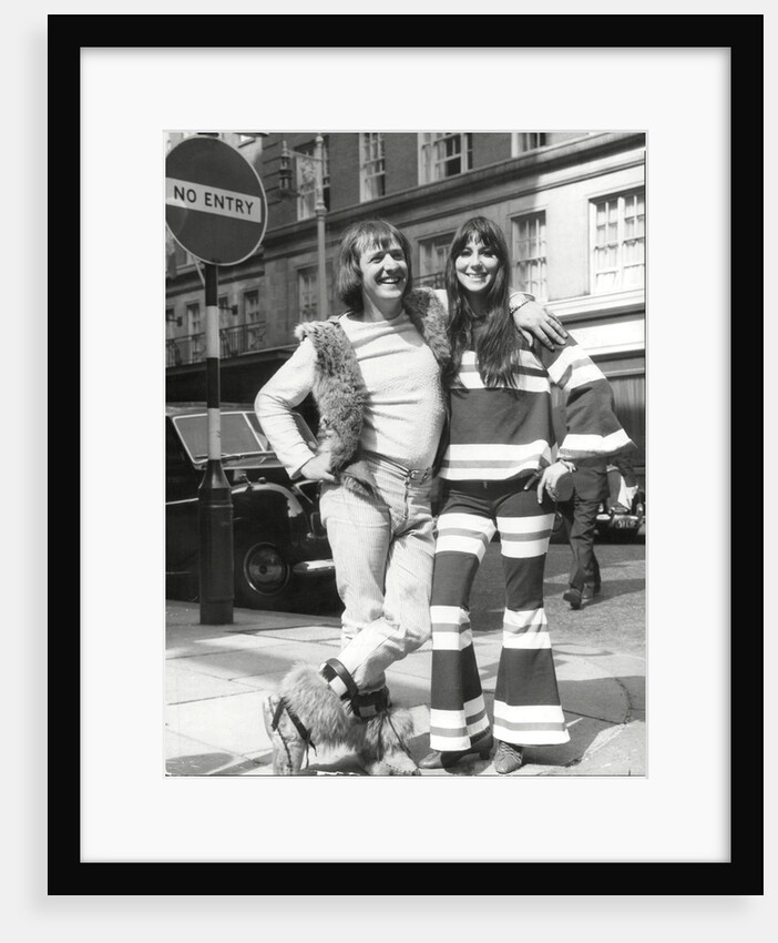 Sonny and Cher in London by Associated Newspapers