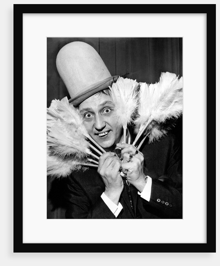 Ken Dodd with his tickling sticks by Associated Newspapers