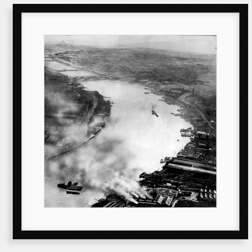 Smoke over the Thames 1929 by Associated Newspapers