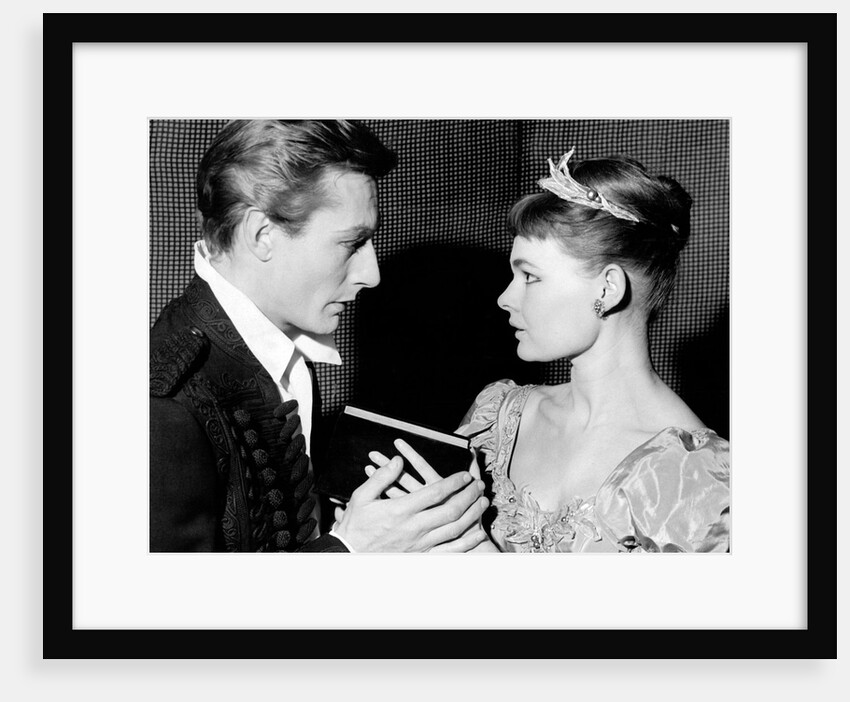 Judi Dench and John Neville in Hamlet by Associated Newspapers